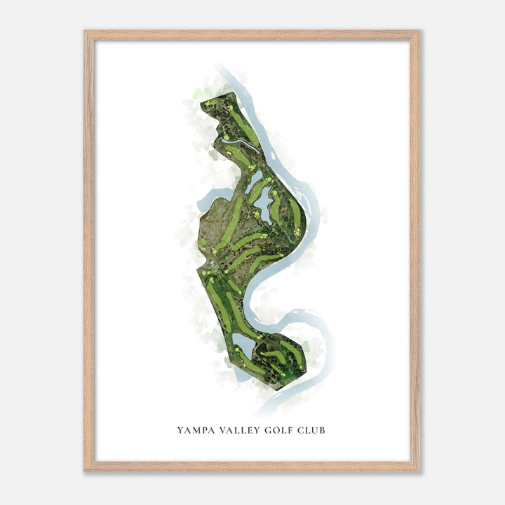 Print of Yampa Valley Golf Club Classic Map