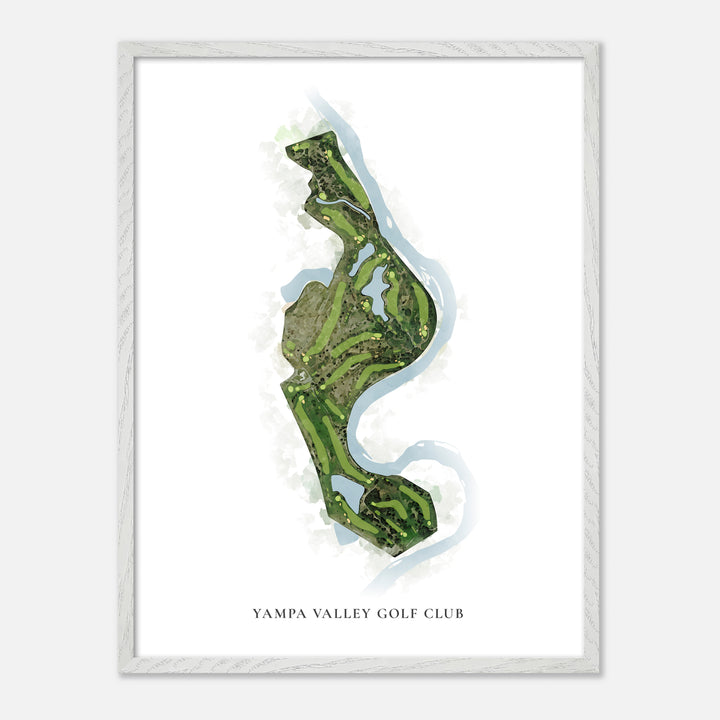 Print of Yampa Valley Golf Club Classic Map