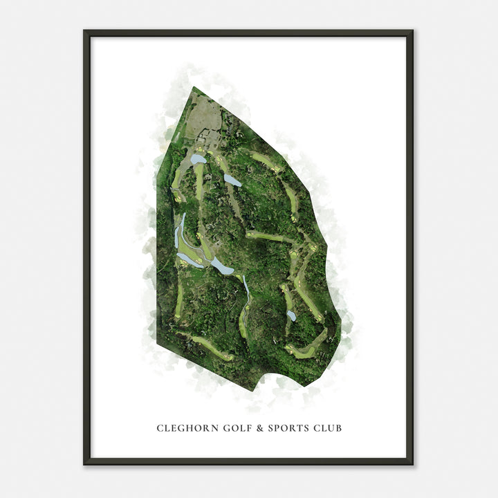 Print of Cleghorn Golf & Sports Club Classic Map
