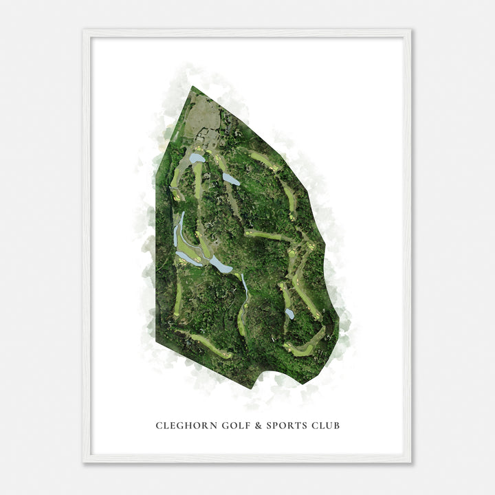 Print of Cleghorn Golf & Sports Club Classic Map