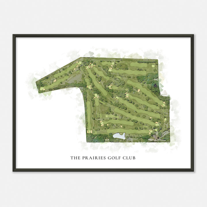 Print of The Prairies Golf Club Classic Map