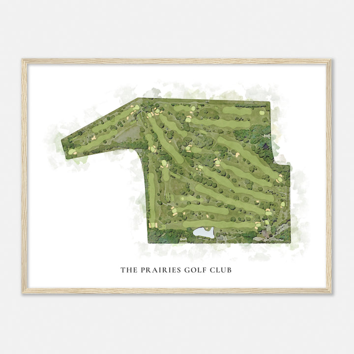 Print of The Prairies Golf Club Classic Map