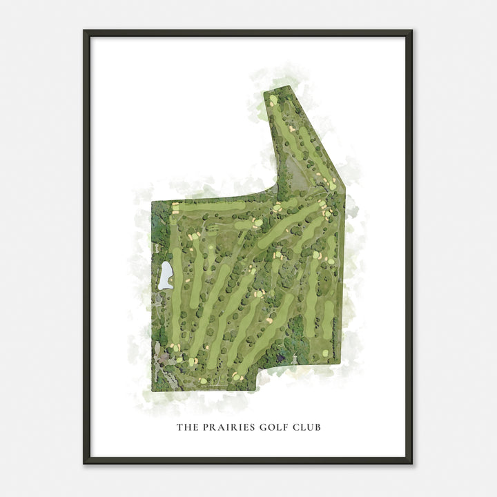 Print of The Prairies Golf Club Classic Map