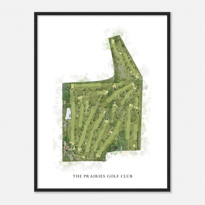 Print of The Prairies Golf Club Classic Map