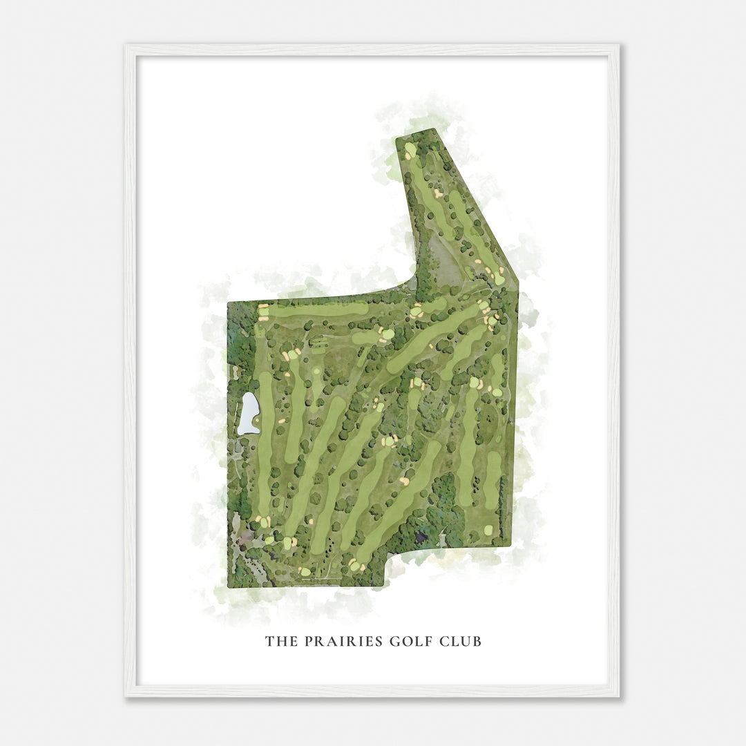Print of The Prairies Golf Club Classic Map
