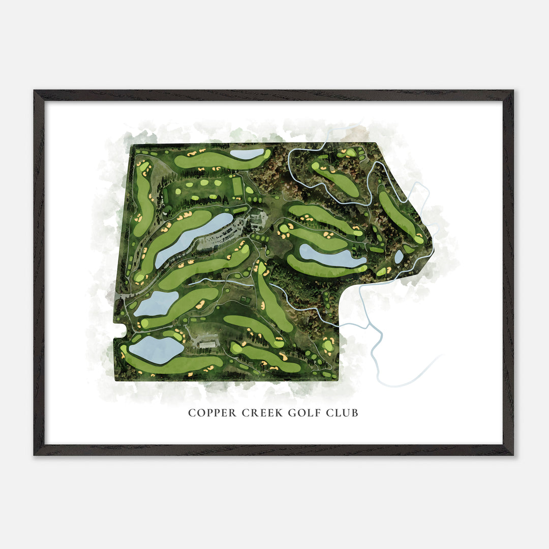 Print of Copper Creek Golf Club Classic Map