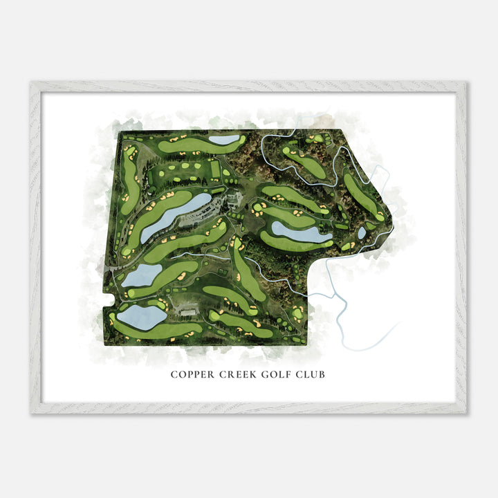 Print of Copper Creek Golf Club Classic Map