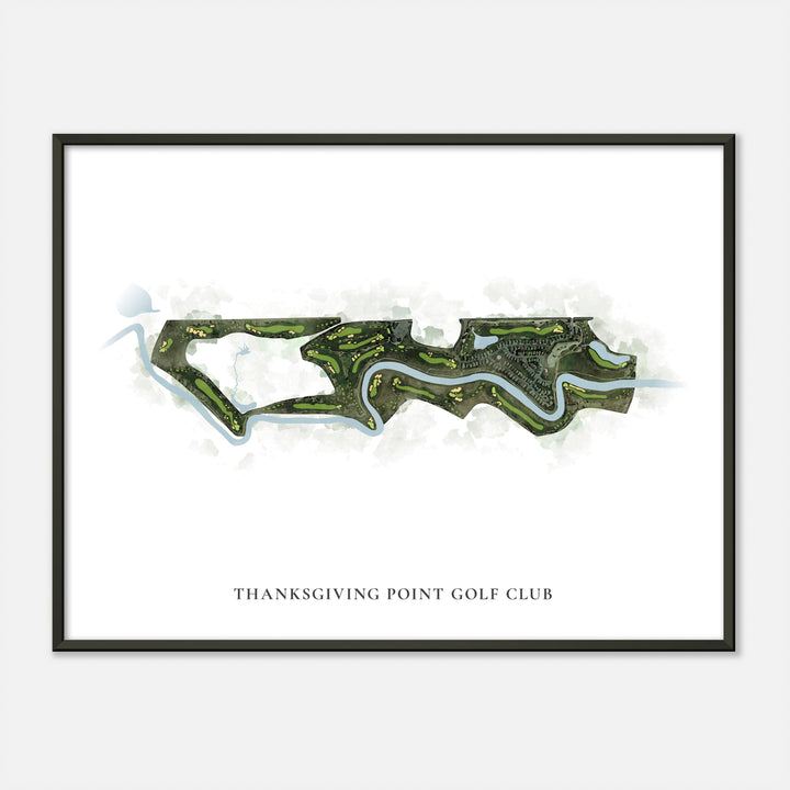 Print of Thanksgiving Point Golf Club Classic Map