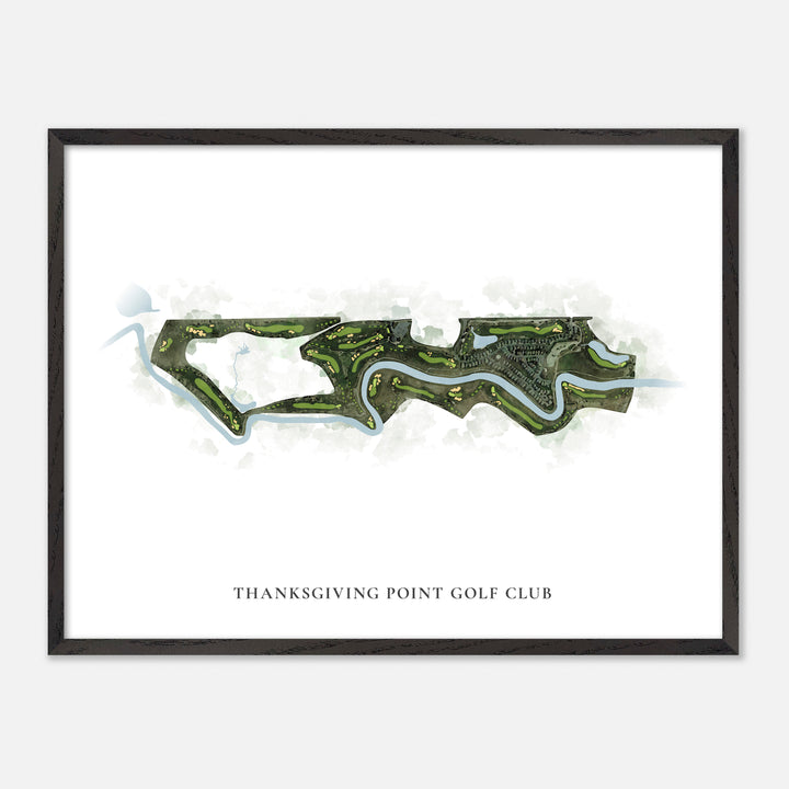 Print of Thanksgiving Point Golf Club Classic Map