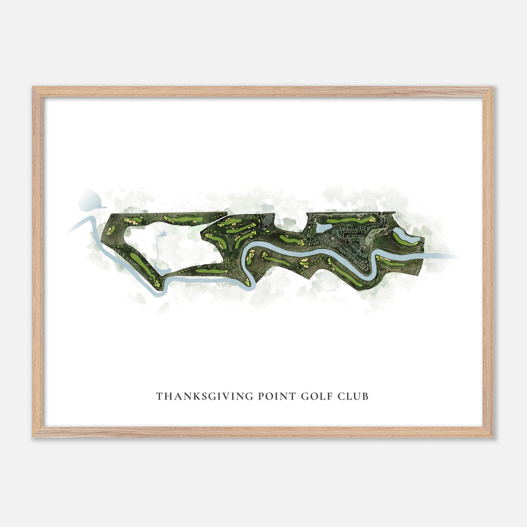 Print of Thanksgiving Point Golf Club Classic Map
