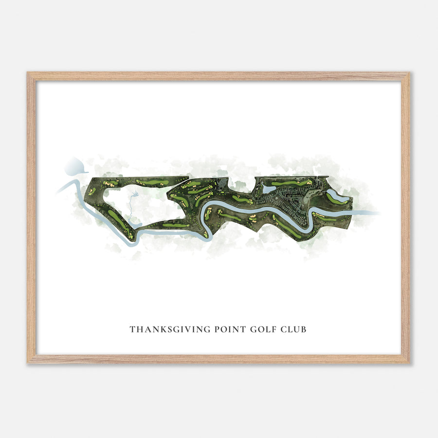 Print of Thanksgiving Point Golf Club Classic Map