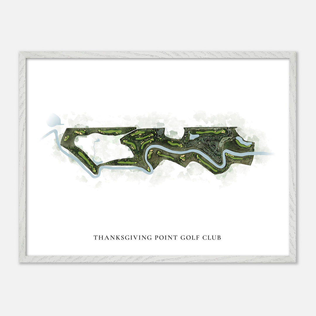 Print of Thanksgiving Point Golf Club Classic Map