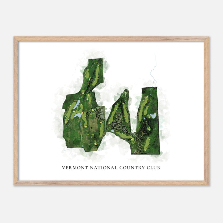 Print of Vermont National Country Club Classic Map