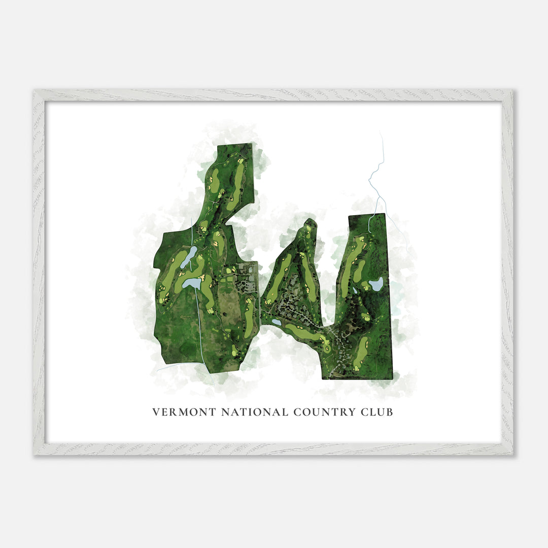 Print of Vermont National Country Club Classic Map