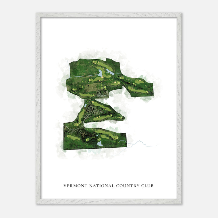Print of Vermont National Country Club Classic Map