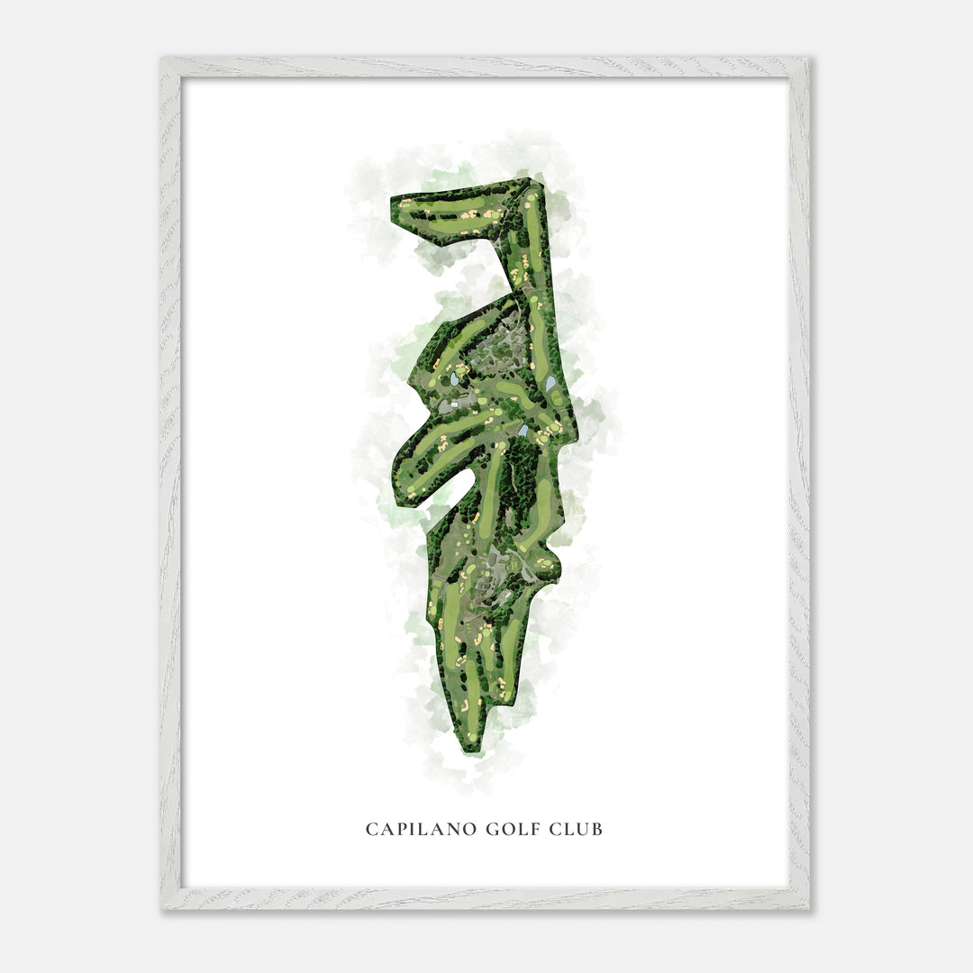 Print of Capilano Golf Club Classic Map