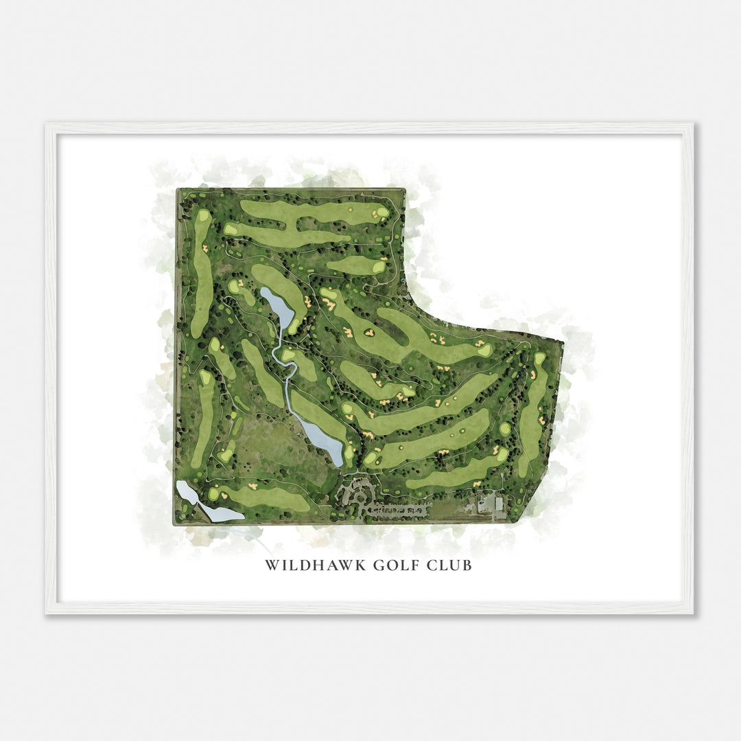 Print of Wildhawk Golf Club Classic Map