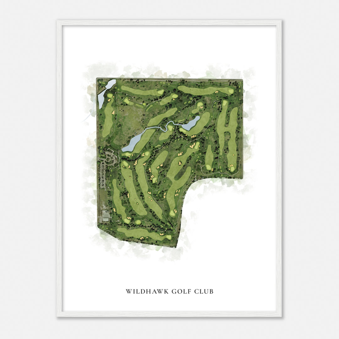 Print of Wildhawk Golf Club Classic Map