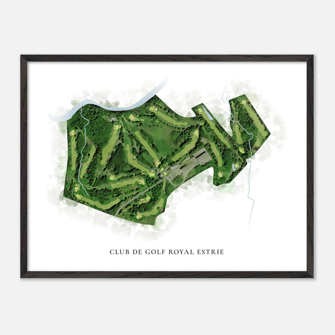Print of Club De Golf Royal Estrie Classic Map