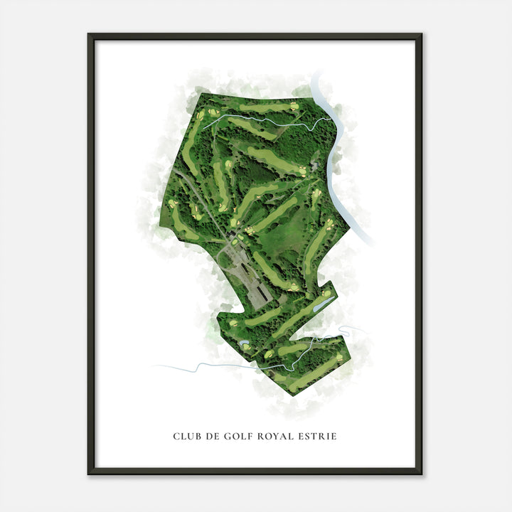 Print of Club De Golf Royal Estrie Classic Map