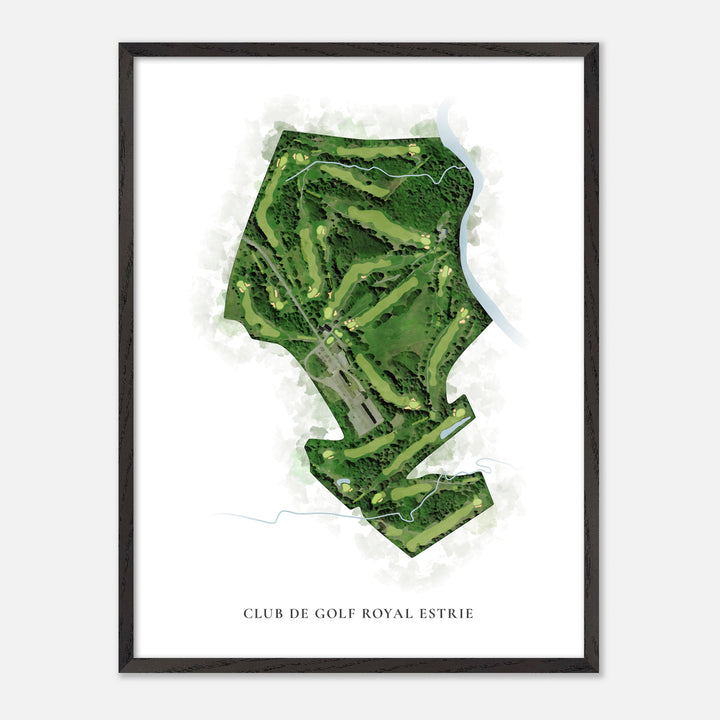 Print of Club De Golf Royal Estrie Classic Map