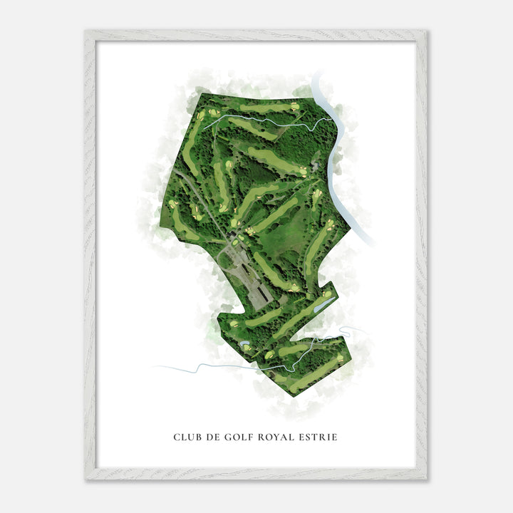 Print of Club De Golf Royal Estrie Classic Map