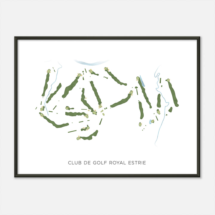 Print of Club De Golf Royal Estrie Modern Map