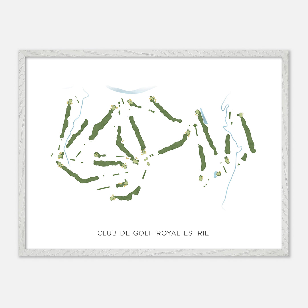 Print of Club De Golf Royal Estrie Modern Map