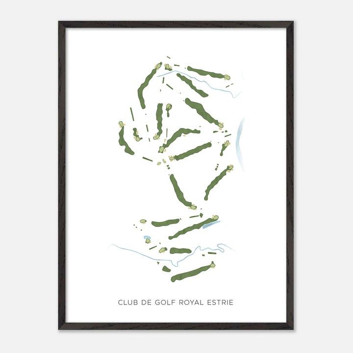 Print of Club De Golf Royal Estrie Modern Map