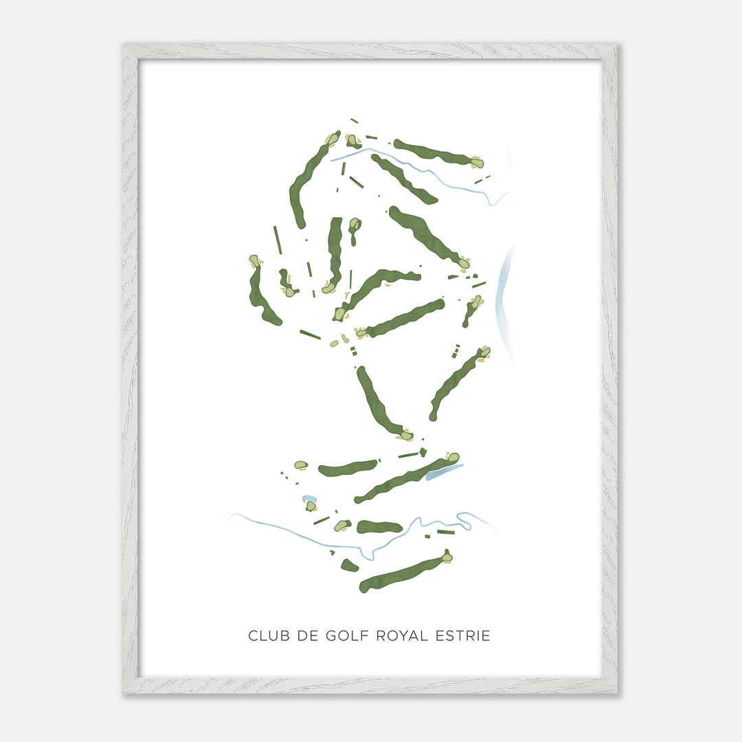 Print of Club De Golf Royal Estrie Modern Map