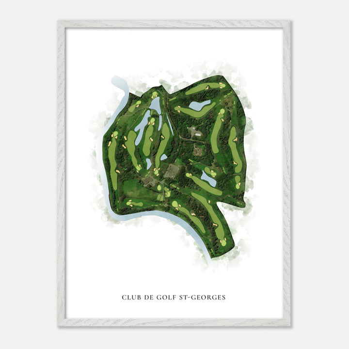 Print of Club de Golf St-Georges Classic Map