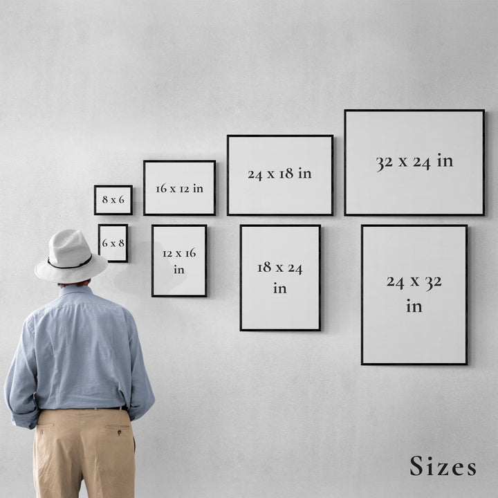 Print of Broken Tee Golf Course Modern Map